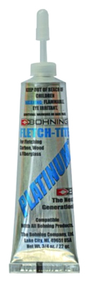 BOHNING GLUE FLETCH-TITE PLATINUM 3/4OZ TUBE - for sale