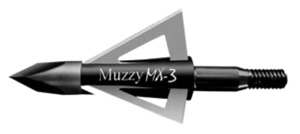 MUZZY BROADHEAD MX-3 3-BLADE 100GR 1 1/4" CUT 3PK - for sale