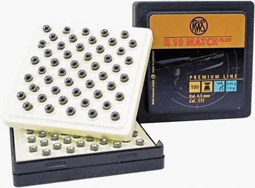 RWS PELLETS 177 R10 MATCH 7 GRAINS 500-PACK - for sale