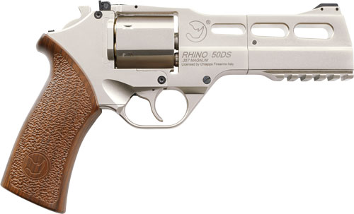 CHIAPPA RHINO .177 BB PISTOL CO2 50DS NICKEL 6RD - for sale