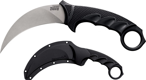 COLD STL STEEL TIGER 8.75" BLK - for sale