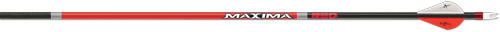 CARBON EXPRESS ARROW MAXIMA RED 400 W/2" VANES 6PK - for sale