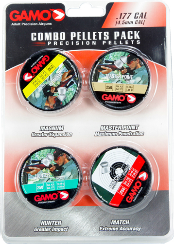 GAMO COMBO PACK 1000 ASSRTD .177 PEL - for sale