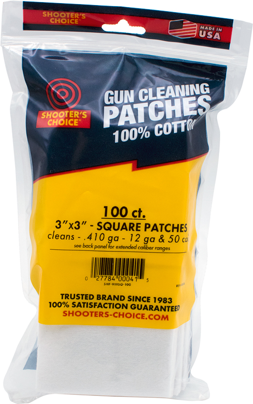 SHOOTERS CHOICE 100PK 3" PATCH - for sale