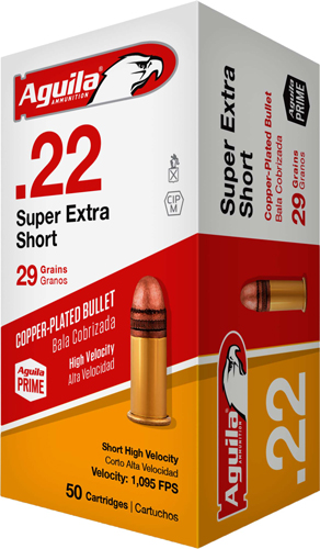 AGUILA 22 SHORT 29GR LEAD-RN 1095FPS 1000RD CASE LOT - for sale