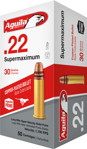 AGUILA SUPER MAX 22LR 30GR LEAD-RN 1000RD CASE LOT - for sale
