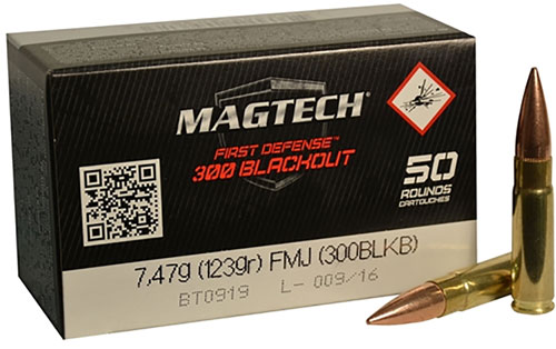 MAGTECH 300BLK 123GR FMJ 50/1000 - for sale