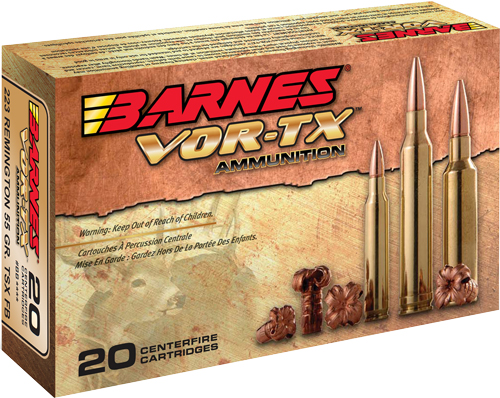 BARNES VOR-TX 450 BUSHMASTER 20RD 10BX/CS 115GR TTSX-BT - for sale