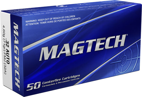 MAGTECH 32 ACP 71GR FMJ 50RD 20BX/CS - for sale