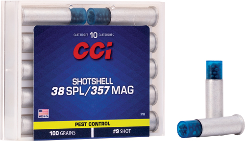 CCI 38/357 #9 SHOTSHELL 10/200 - for sale