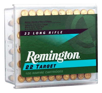 REMINGTON TARGET 22LR 40GR RN STANDARD-VEL 100RD 50BX/CS - for sale