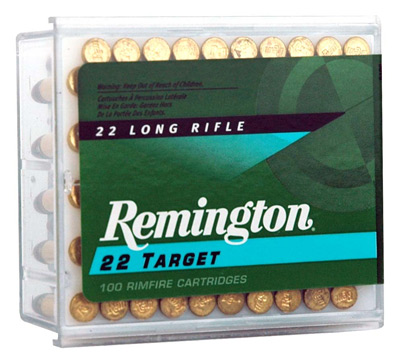 REMINGTON 22 LR STD VELOCITY TARGET 40GR RN 100RD 50BX/CS - for sale