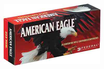 FED AM EAGLE 223REM 55G FMJ BT20/500 - for sale