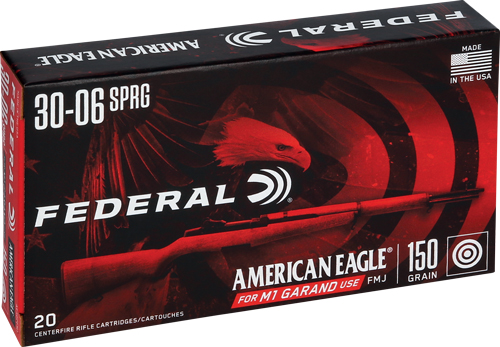 FED AM EAGLE 3006 150GR FMJ M1 20 - for sale