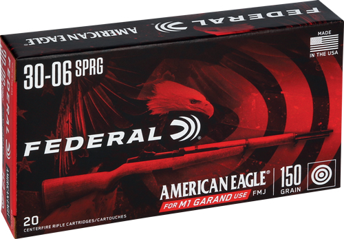 FED AM EAGLE 3006 150GR FMJ M1 20 - for sale