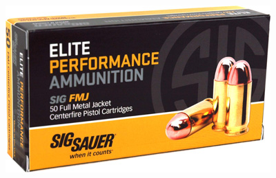 SIG AMMO 40SW 180GR FMJ 50/1000 - for sale