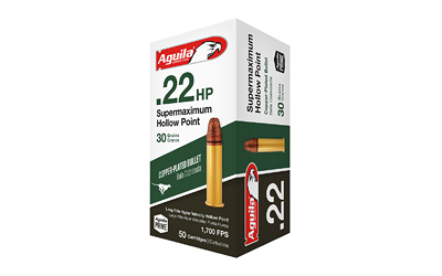 AGUILA 22LR SUPR MAX 30GR HP 50/1000 - for sale