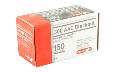 AGUILA 300BLK 150GR FMJ 50/1000 - for sale