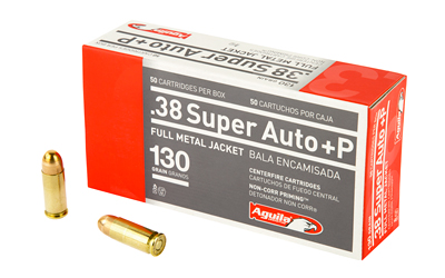 AGUILA 38SPR A +P 130GR 50/1000 - for sale