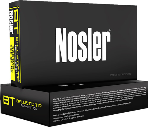 NOSLER BT 260 REM 120GR BALLISTIC TIP 20RD 10BX/CS - for sale