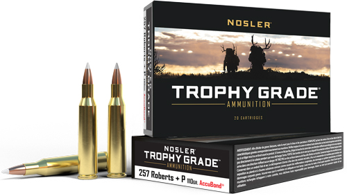 NOSLER TROPHY GRADE 257 ROBERT 110GR ACCUBOND 20RD 10BX/CS - for sale