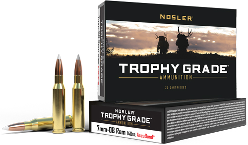 NOSLER 7MM-08 140GR AB 20/200 - for sale