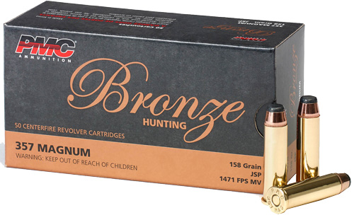 PMC 357 MAG 158GR JSP 50RD 20BX/CS - for sale