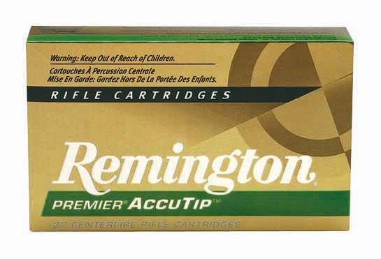 REMINGTON PREMIER 22-250 REM 50GR ACCUTIP 20RD 10BX/CS - for sale