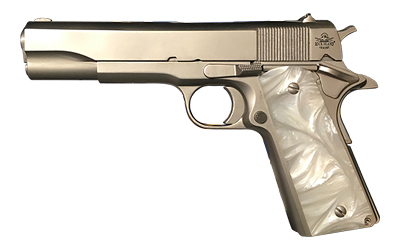 ROCK ISLAND STD 45ACP 5" 8RD NICKEL - for sale