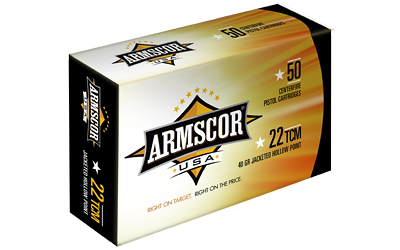 ARMSCOR 22TCM 40GR JHP 50/1000 - for sale