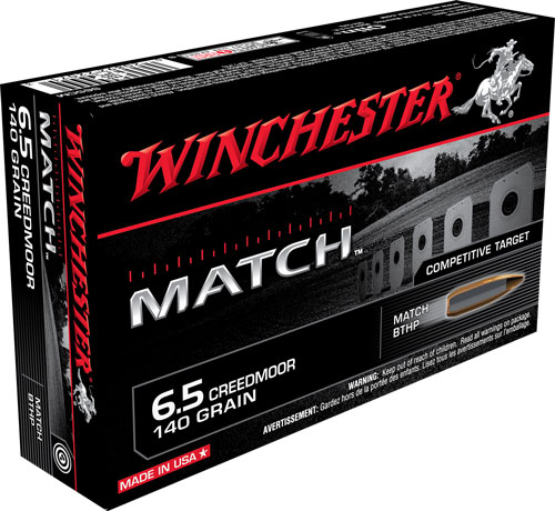 WIN PRC MATCH 6.5PRC 140GR BTHP 20/2 - for sale