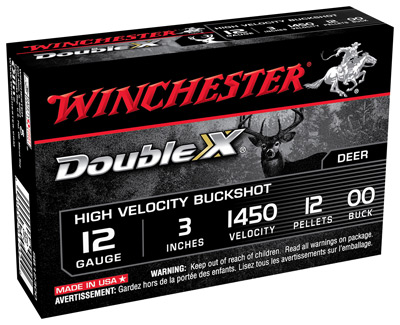 WIN DBL X HV 12GA 3" 00BK 12P 5/250 - for sale