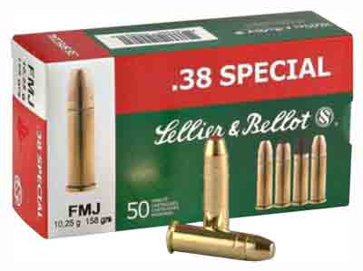 S&B 38SPL 158GR FMJ 50/1000 - for sale