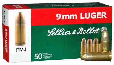 S&B 9MM LUGER 124GR FMJ 50RD 20BX/CS - for sale