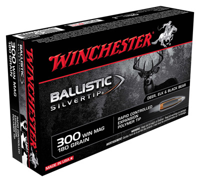 WINCHESTER SUPREME 300WM 180GR BALL SILVER TIP 20RD 10BX/CS - for sale