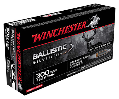 WINCHESTER SUPREME 300 WSM 180GR SILVERTIP 20RD 10BX/CS - for sale