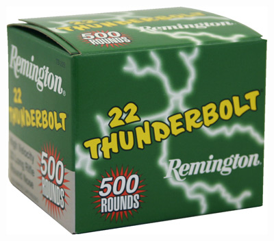 REMINGTON THUNDERBOLT 22LR 40GR LRN 5000RD CASE LOT - for sale