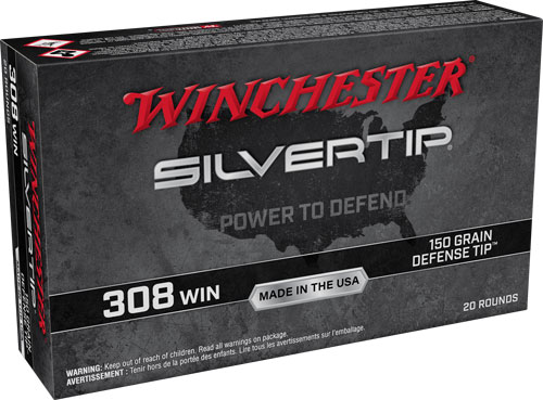 WIN SILVERTIP 308 WIN 150GR 20/200 - for sale