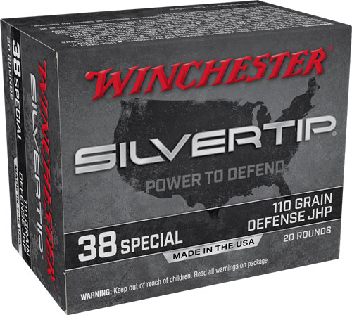 WIN SILVERTIP 38SPC 110GR HP 20/200 - for sale