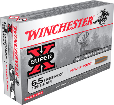 WINCHESTER POWER POINT 6.5 CM 129GR JSP 20RD 10BX/CS - for sale