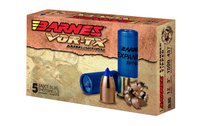 BARNES VOR-TX 12GA 3" 438GR 5/100 - for sale