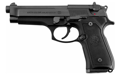 BERETTA 92FS 9MM 4.9" FS 3-DOT 10-SHOT BLUED BLACK POLY USA - for sale