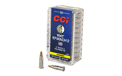 CCI 17 MACH 2 17GR VRMNT TIP 50/5000 - for sale
