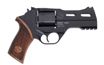 CHIAPPA RHINO 40DS 357MAG 4" ADJ. SIGHT BLACK/WALNUT. - for sale
