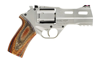 CHIAPPA RHINO 40DS 357MAG 4" ADJ. SIGHT CHROME/WALNUT. - for sale