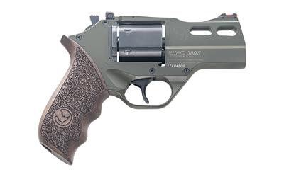 CHIAPPA RHINO 30DS 357MAG 3" ADJ. SIGHT ODG/WALNUT - for sale