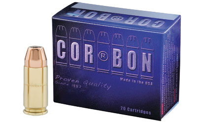 CORBON 9MM LUGER+P 115GR JHP 20RD 25BX/CS - for sale