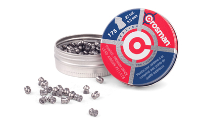 CROSMAN PELLETS 22 POINTED- CASE OF 12 PACKS OF 175 PELLET - for sale