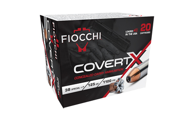 FIOCCHI COVERTX 38SPL+P 125GR 20/200 - for sale