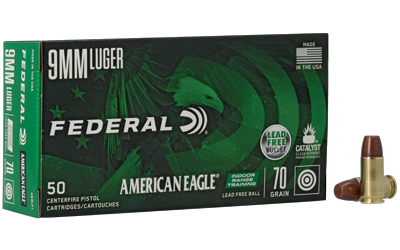 FED AM EAGLE 9MM 70GR LFB 50/500 - for sale